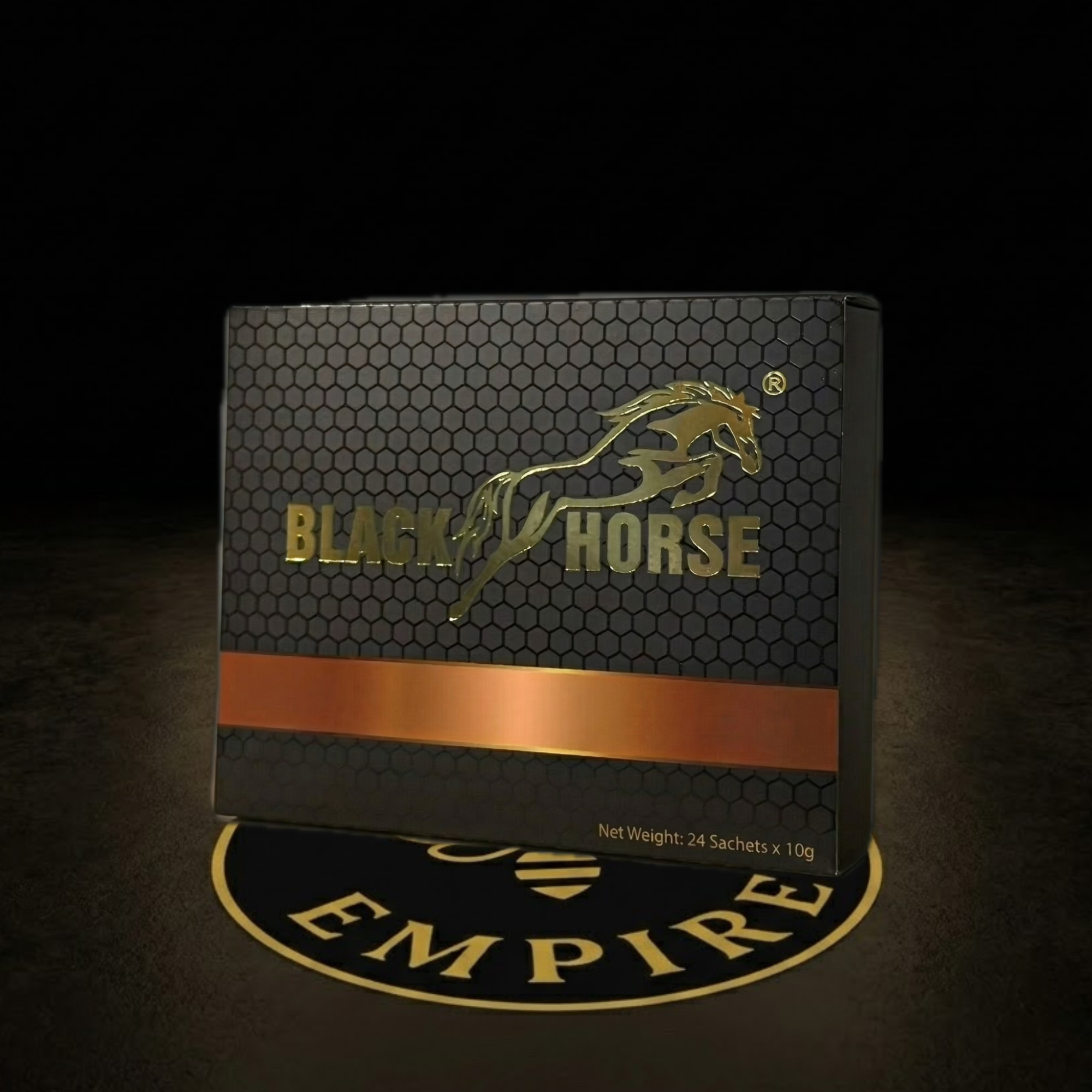 10 Cajas Miel Natural Black Horse Honey - Revendedor