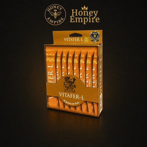 10 Cajas Miel Natural VitaFer - Revendedor