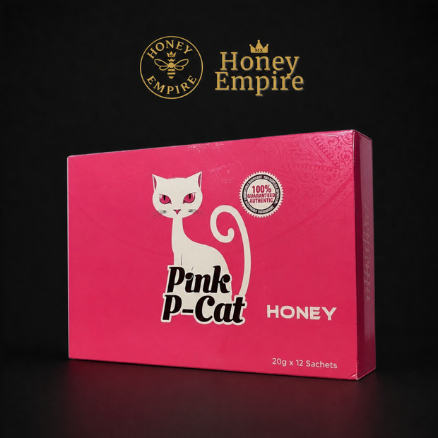 Miel Natural Pink Cat Honey - 12 Sobres de 20g