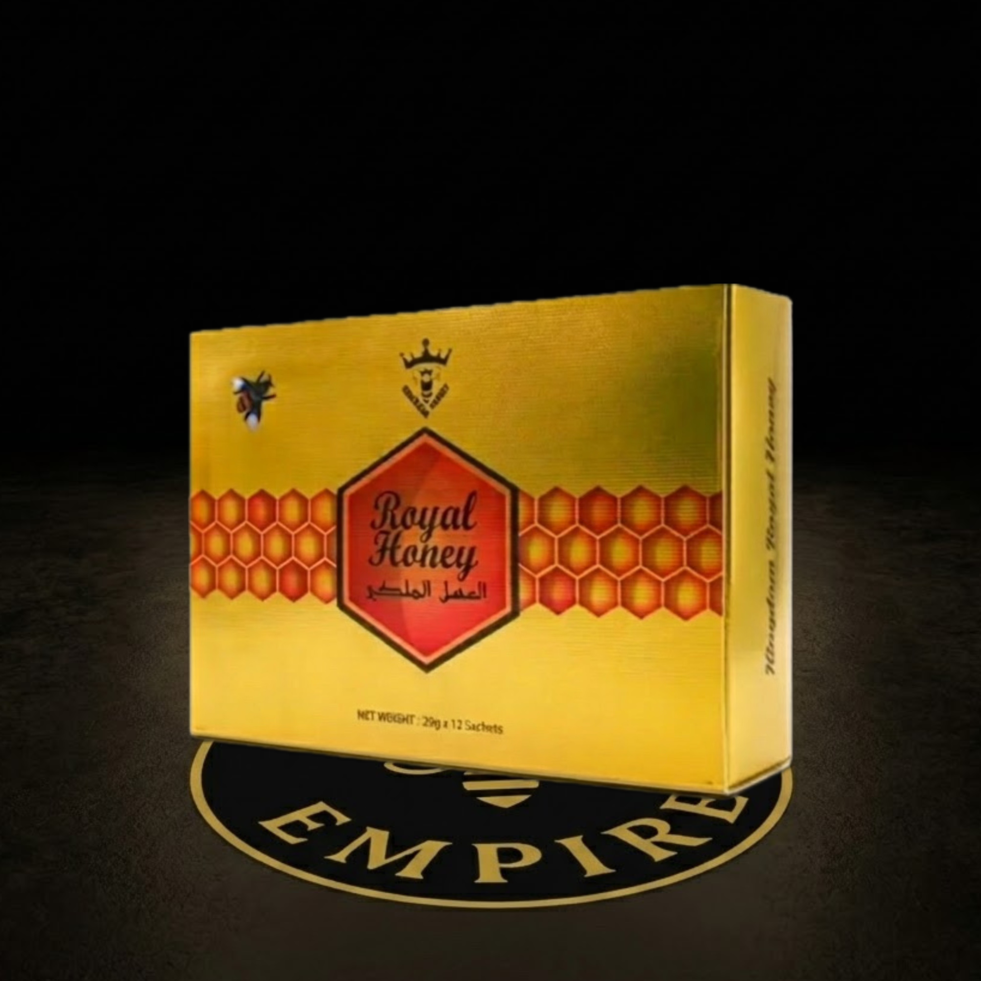 20 Cajas Miel Natural Royal VIP Honey - Distribuidor