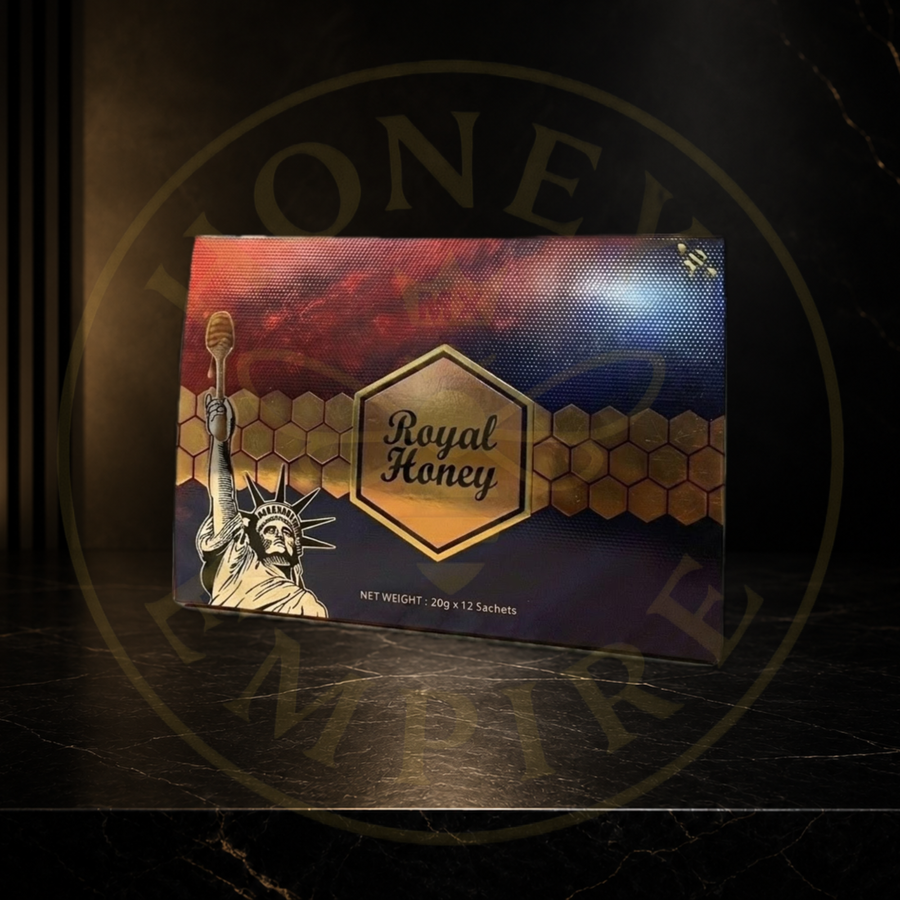 Miel Natural American Royal Honey - 12 Sobres de 20g