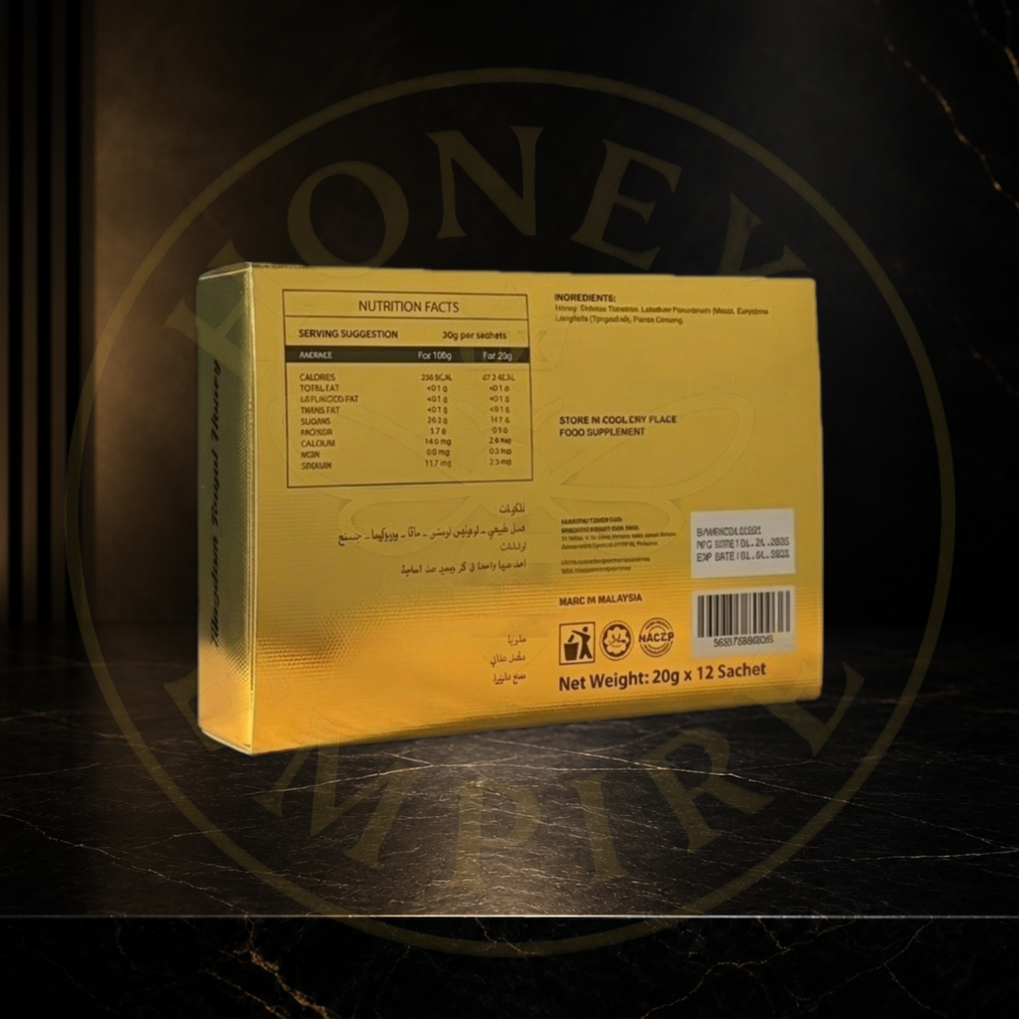 Miel Natural Royal VIP Honey - 12 Sobres de 20g