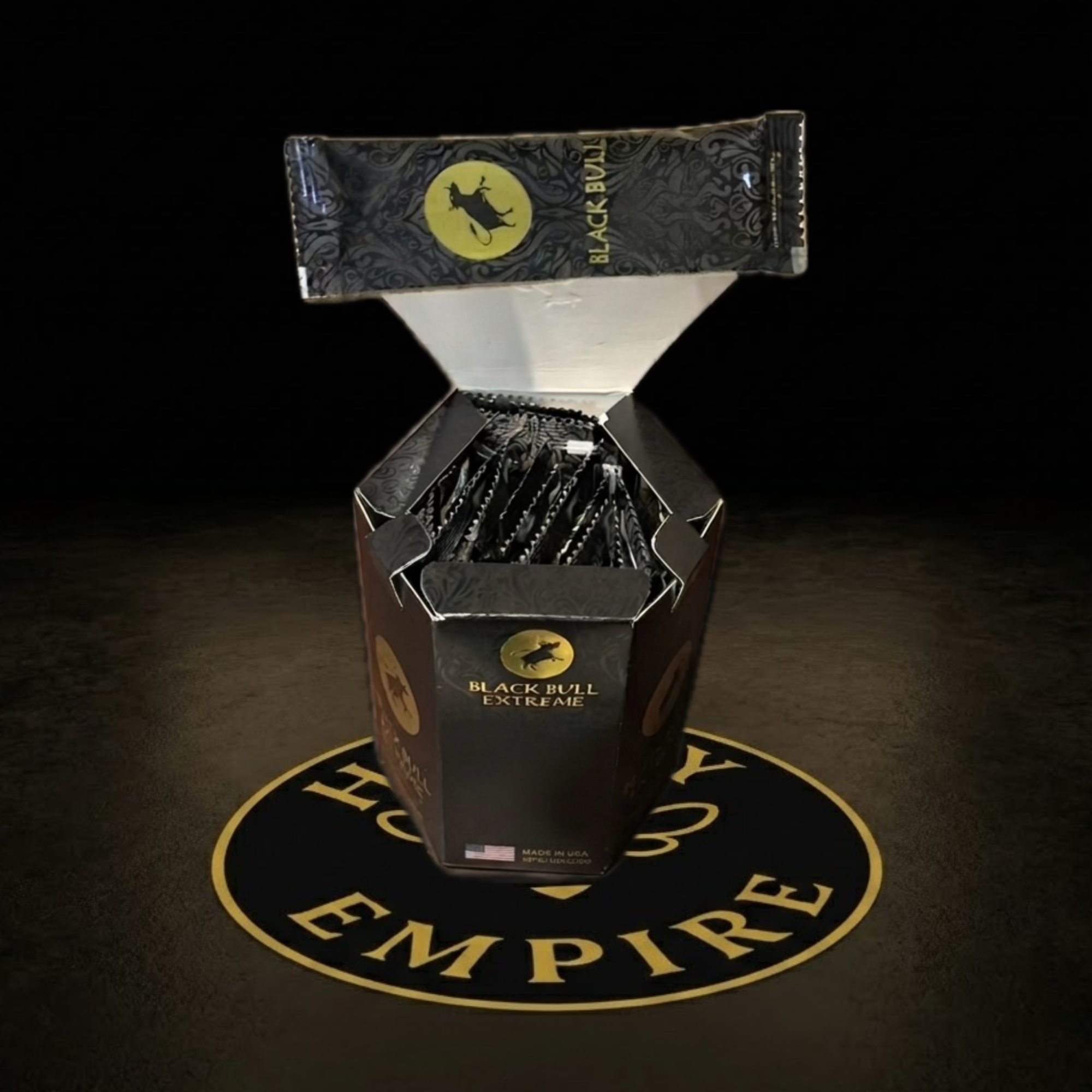 3 Cajas Miel Natural Black Bull Honey - Emprendedor