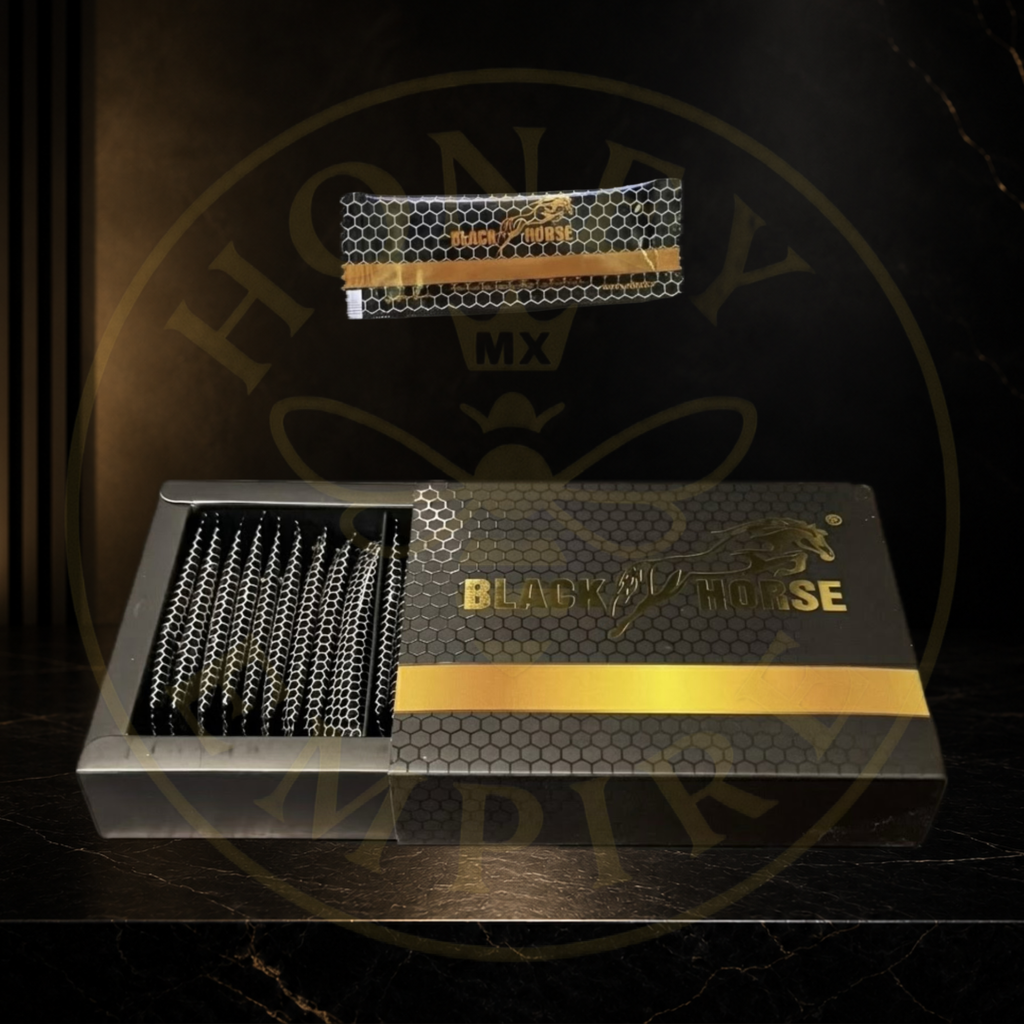 Miel Natural Black Horse Honey - 24 Sobres de 10g