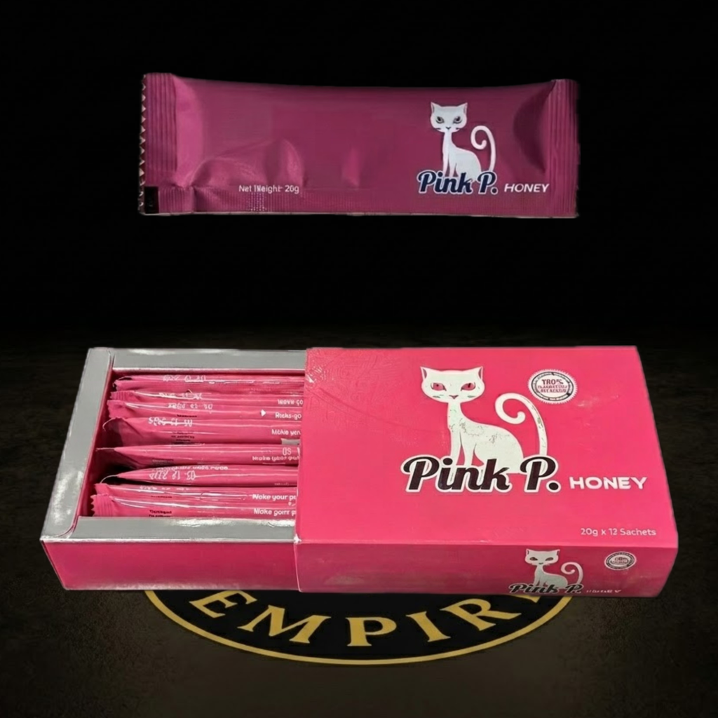 3 Cajas Miel Natural Pink Cat Honey- Emprendedor