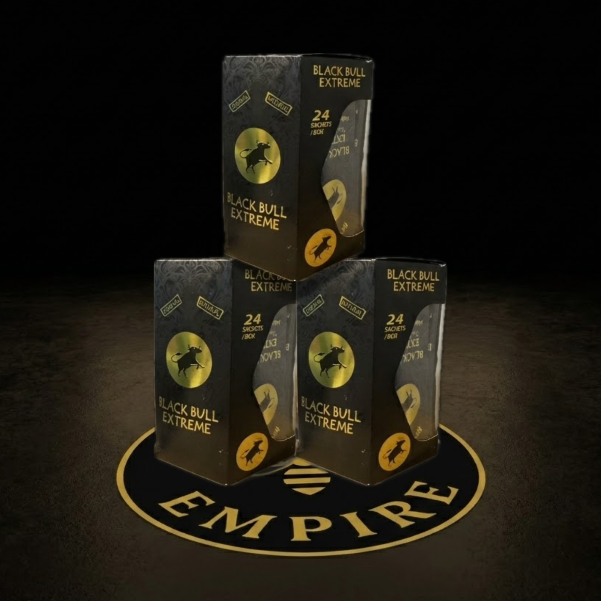 3 Cajas Miel Natural Black Bull Honey - Emprendedor