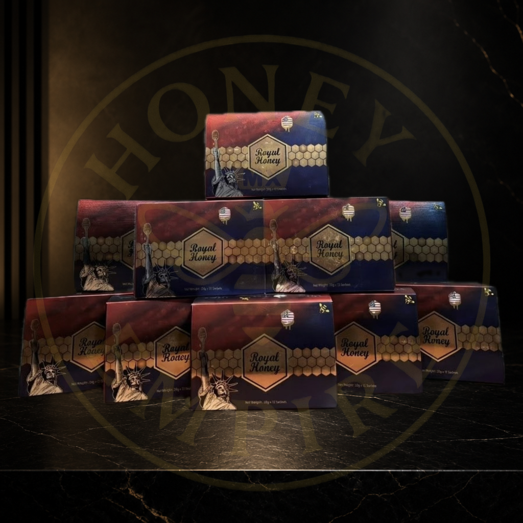 10 Cajas American Royal Honey - Revendedor