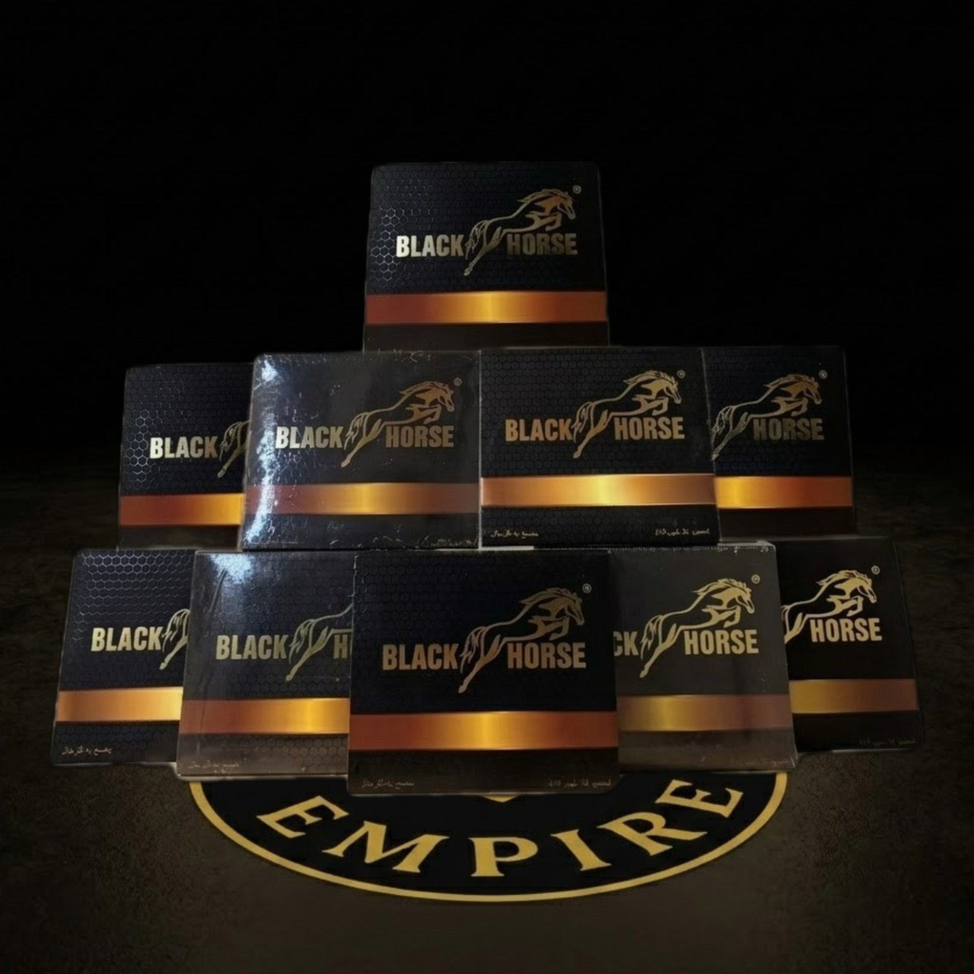 10 Cajas Miel Natural Black Horse Honey - Revendedor