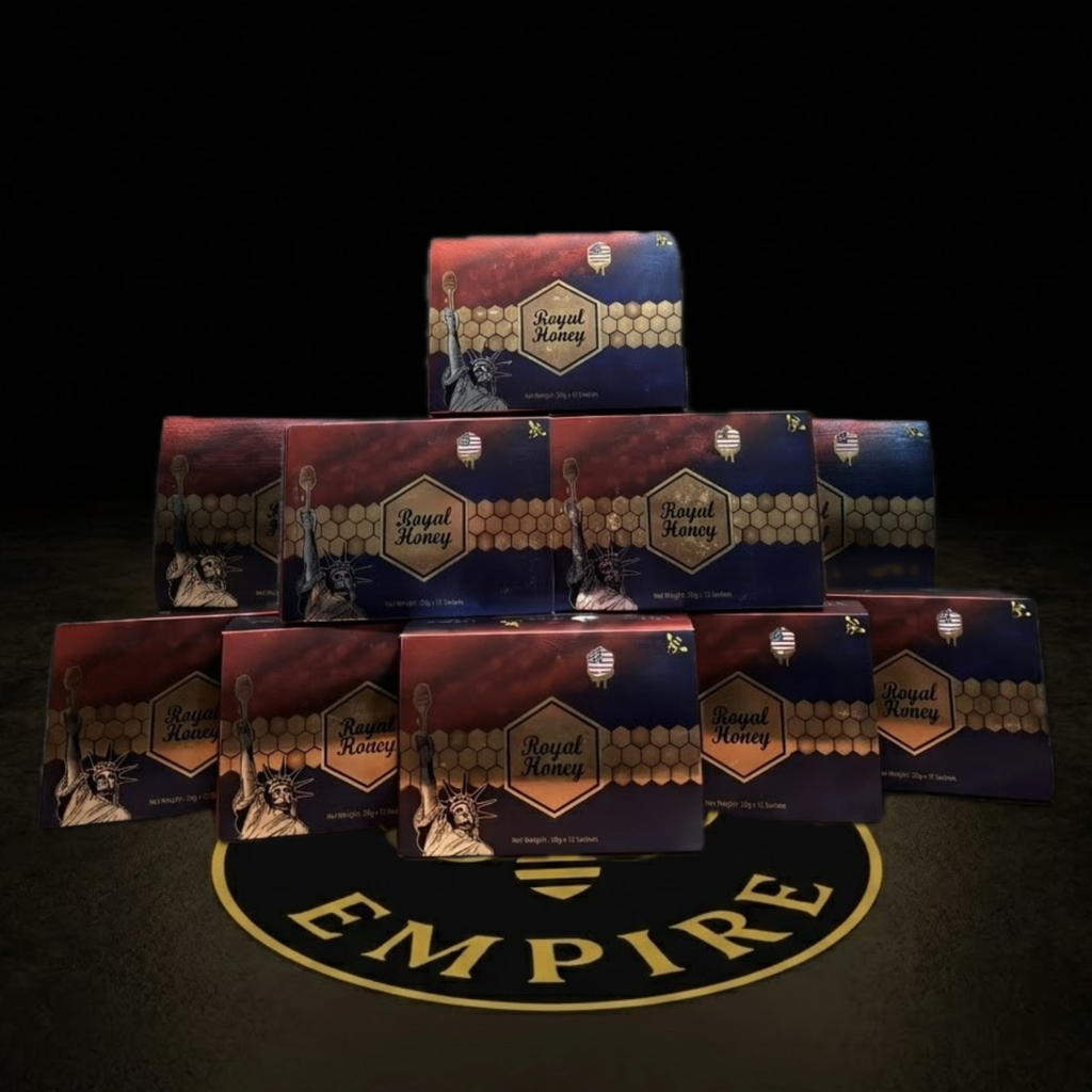 10 Cajas American Royal Honey - Revendedor