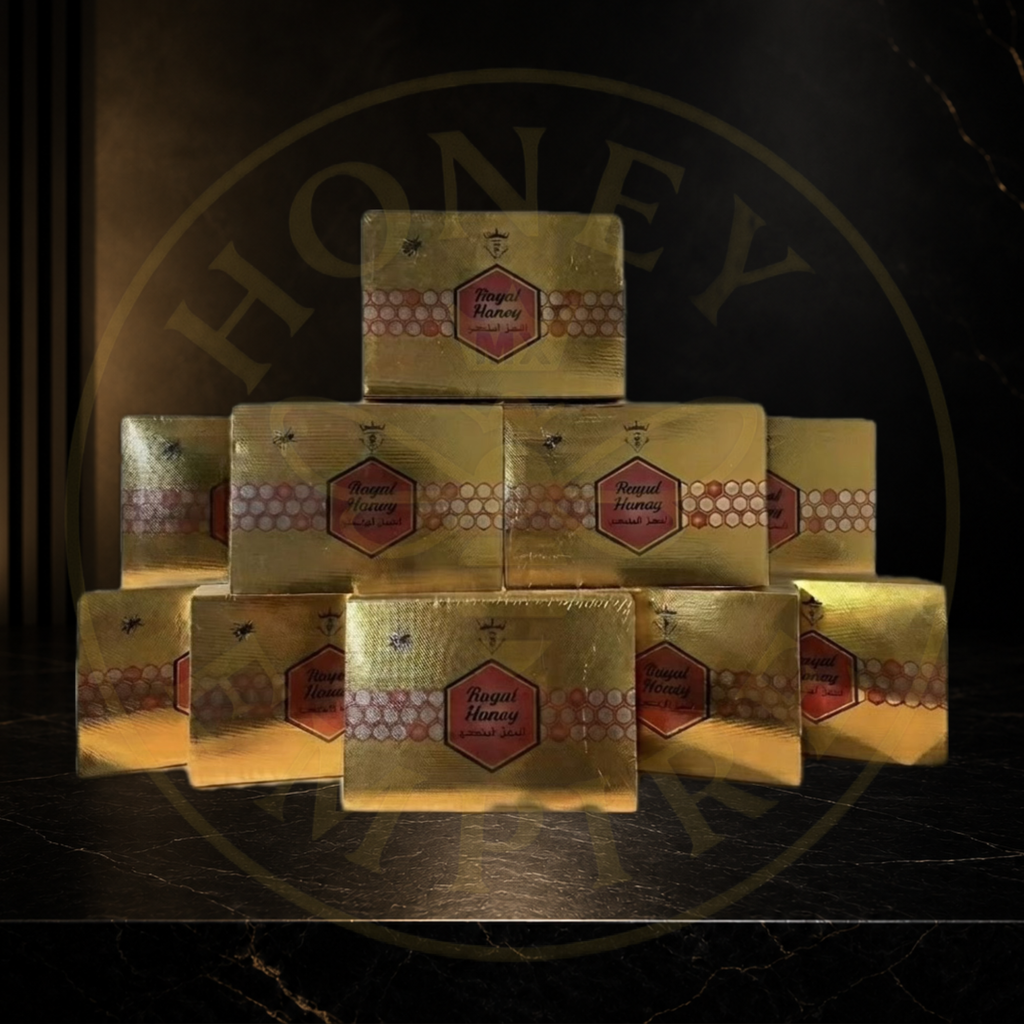10 Cajas Miel Natural Royal VIP Honey - Revendedor