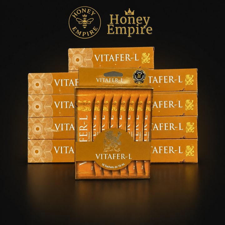 10 Cajas Miel Natural VitaFer - Revendedor
