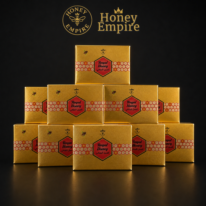 10 Cajas Miel Natural Royal VIP Honey - Revendedor