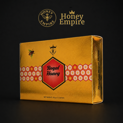 10 Cajas Miel Natural Royal VIP Honey - Revendedor